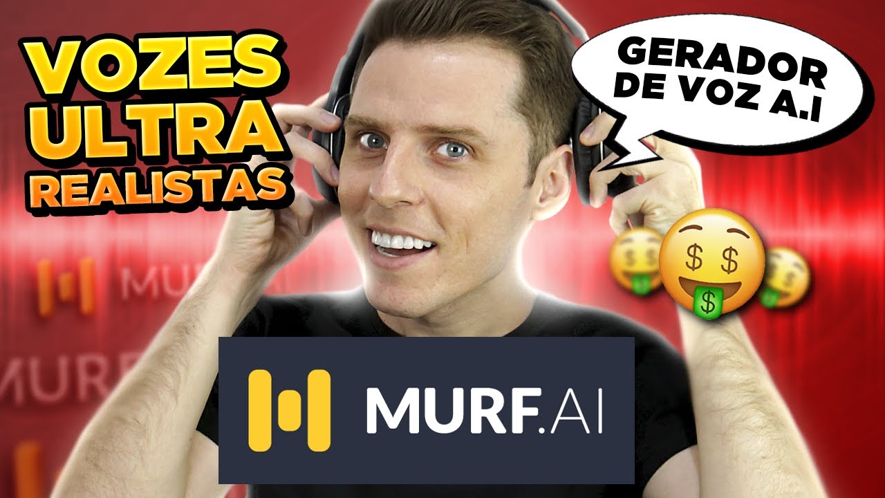 Gerador de Voz Realista | Use I.A para transformar Texto em Anúncios e Vídeos! Murf.ai