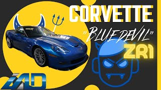 preview picture of video 'Chevrolet Corvette ZR1 The Blue Devil Car Wash and Detailing Reaction'