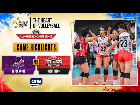 Chery Tiggo vs. Choco Mucho highlights  | 2023 PVL All-Filipino Conference - Mar. 9, 2023