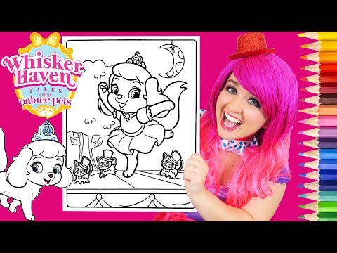 Coloring Pumpkin Whisker Haven Cinderella Page Prismacolor Colored Pencils | KiMMi THE CLOWN Video