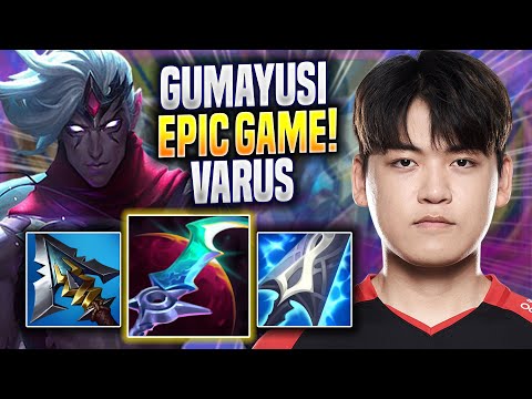 GUMAYUSI CRAZIEST GAME IN SOLOQ WITH VARUS! - T1 Gumayusi Plays Varus ADC vs Miss Fortune!