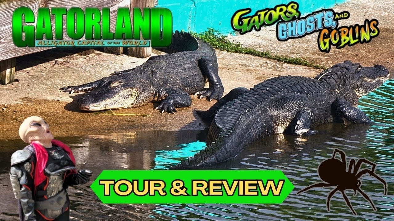 Gatorland Orlando Gets Spooky! Inside Gators, Ghosts & Goblins 2025 Halloween Event