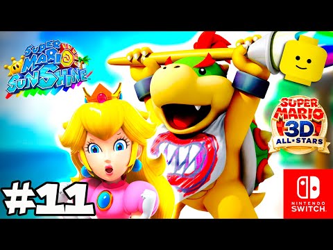 Super Mario Sunshine #11 - Super Mario 3D All Stars Cartoon Video Game (Nintendo Switch)