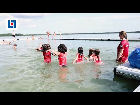 Sommarsimskola med Svenska Livräddningssällskapet, SLS