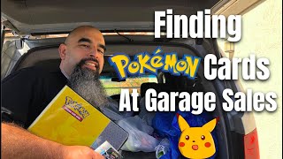 Finding Pokemon Cards At Garage Sales To Resell