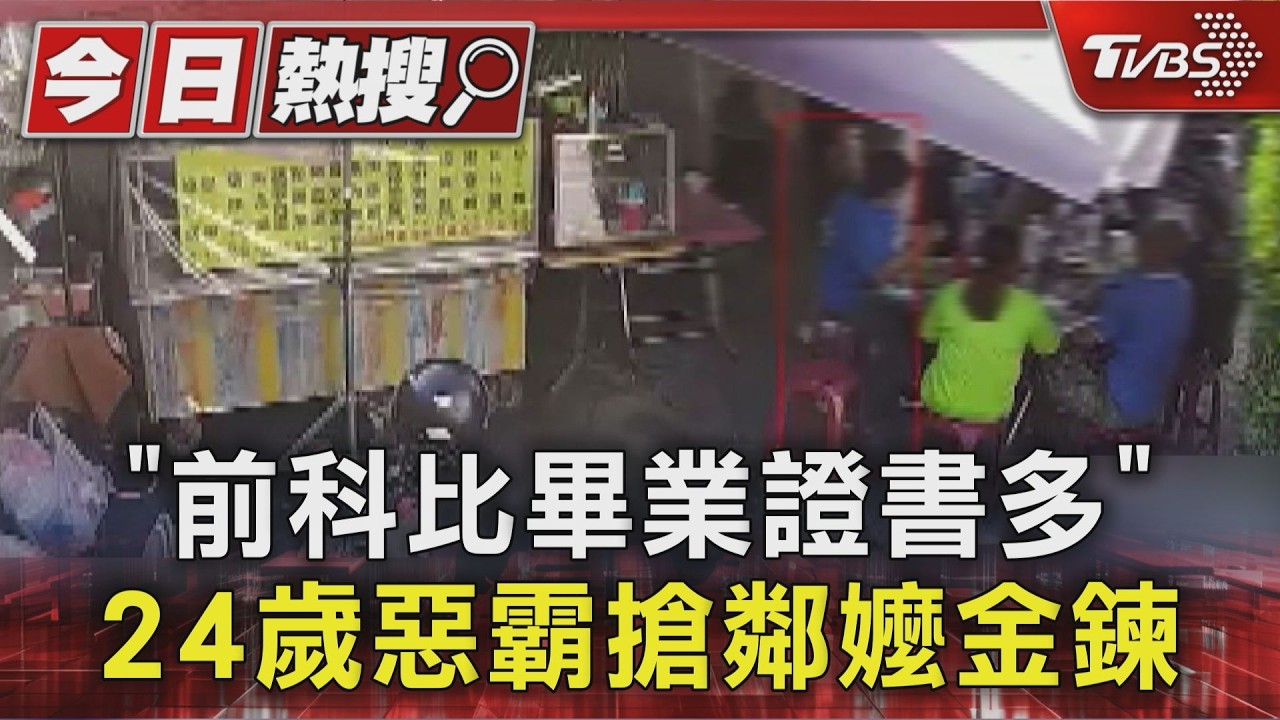 社區惡霸失控!24歲男丟震撼彈搶項鍊 70歲鄰居遭搶金鍊毆傷