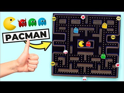 Juguemos al PAC-MAN de cartón