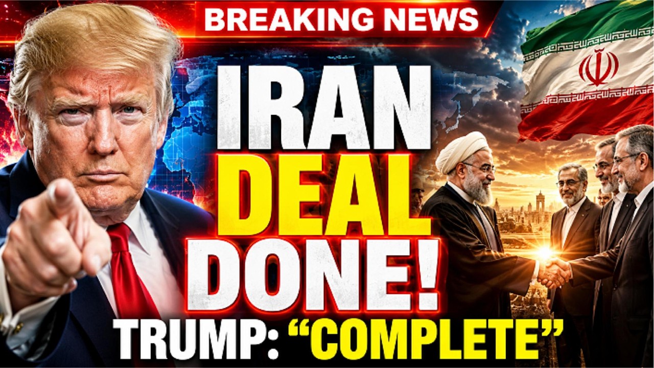 IT'S HAPPENING: Trump Says Iran Deal Is Finally Complete