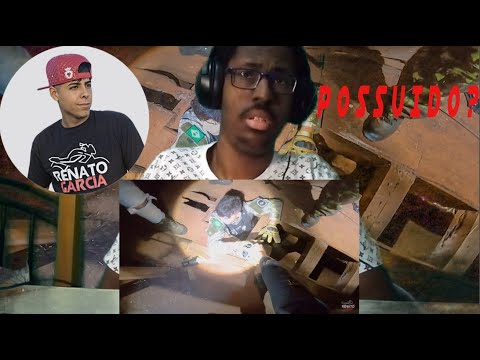 (O RENATO FICOU POSSUÍDO DE NOVO) REAGINDO A ULTIMA NOITE NA CASA DA ENTIDADE - Caçadores de Lendas