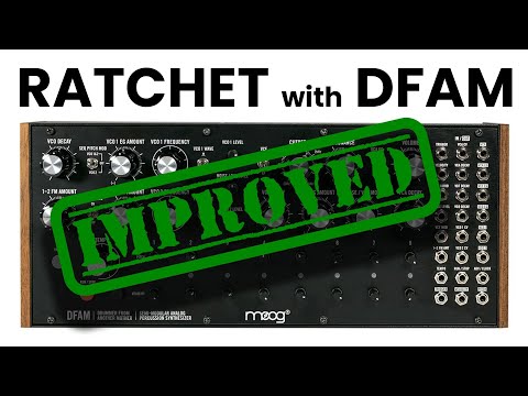 How to Ratchet (make multiple divisions) on sequencer steps on Moog DFAM