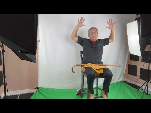 Level 1 Lesson #22 of 24 Actual Course Dynamic Tension Breathing and Bodybuilding Sitting In A Chair