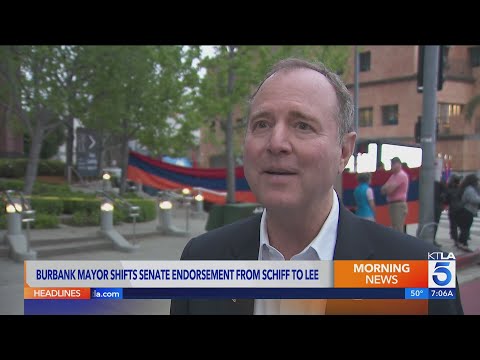 Burbank mayor backs Lee after withdrawing Schiff endorsement