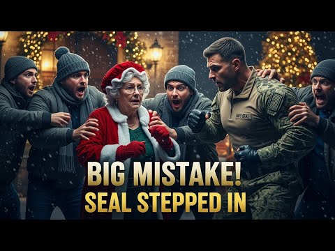 Bullies Attacked Mrs. Claus on Christmas Eve — One Calm Stranger Changed Everything