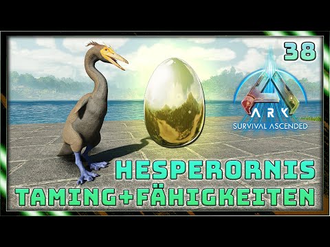 ASA Taming Guide ⭐ 38: HESPERORNIS zähmen - Fähigkeiten | ARK Survival Ascended | #Doctendo