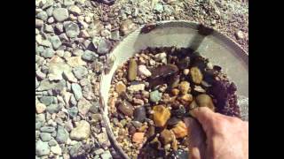 preview picture of video 'IRON FIST MINING Gold panning Lincoln California June 2012'