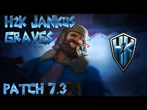 H2K Jankos Graves Jungler vs Shaco - Patch 7.3 (RANKED)