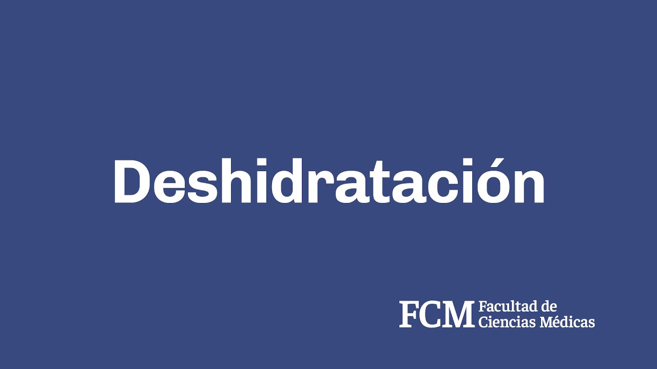 Deshidratación