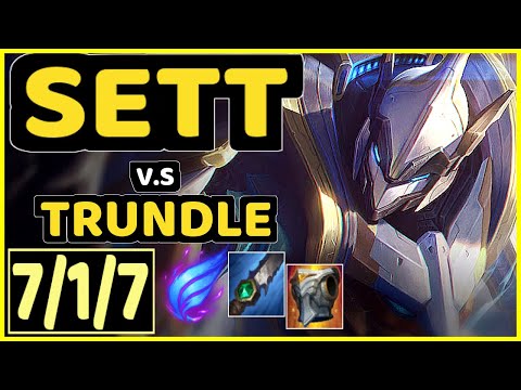 IMPACT (SETT) vs TRUNDLE - 7/1/7 KDA JUNGLE CHALLENGER GAMEPLAY - NA
