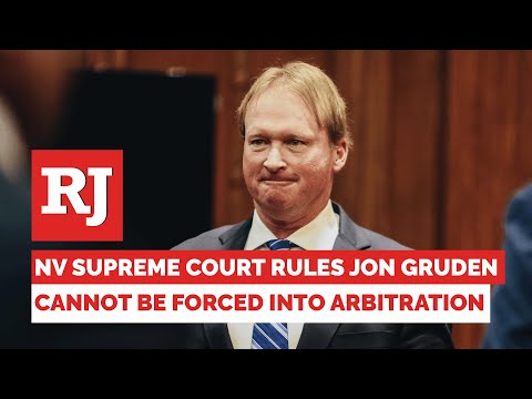 NV Supreme Court Gruden Cannot Be Forced Into Arbitration