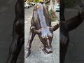 India S Wall Street Art R K Laxman Charging Bull At Dalal Street Dalalstreet Stockmarket