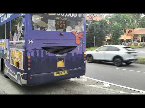 SMRT Buses SMB87K Mercedes OC500LE on 985