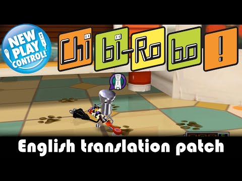 Chibi-Robo for Wii (New Play Control edition) - English translation patch