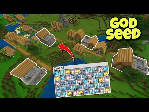 🔥[God Seed] Minecraft Bedrock & Pocket Edition | Seed Minecraft 1.20 | Minecraft Seeds