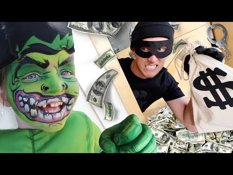 Superhero Kids Training ⚡  Adley & Niko catch Robbers with Friends to save Niko's Birthday Party