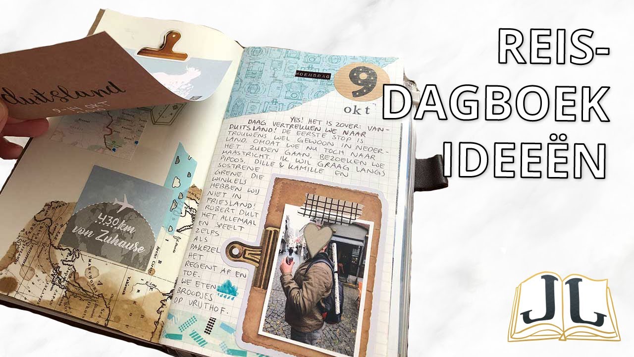 Op vakantie? Houd een REISDAGBOEK bij!