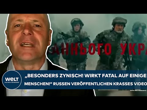 PUTINS KRIEG: "Besonders zynisch! Wirkt fatal auf einige Menschen" Russen produzieren krasses Video
