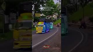 Download lagu 🔴Story wa 2 truk konvoi keren parah di iringi dengan kata' mengagumkan🔥🌻 mp3