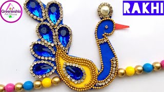 DIY Rakhi making at home | How to make easy rakhi at home | Easy diy Rakhi tutorial | rakshabandhan.