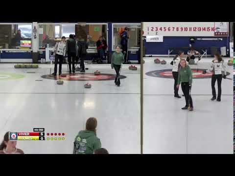 Dominique Vivier vs. Isla Holmes - Draw 9 - Stu Sells U18 Curling Tankard