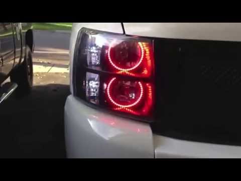 2007-13 Chevrolet Silverado ColorSHIFT Halo Headlights by ORACLE