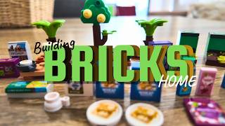 Woolworthsでもらったレゴを組み立ててみた！~Building Woolworth Bricks【HOME】at home!!~