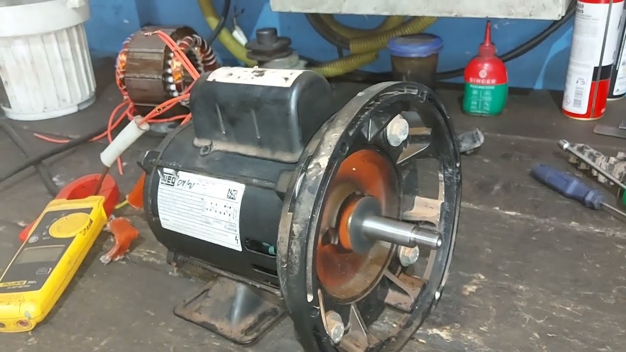 ESQUEMA DE BOMBA DE PISCINA MOTOR WEG 1/4CV MONOFÁSICA
