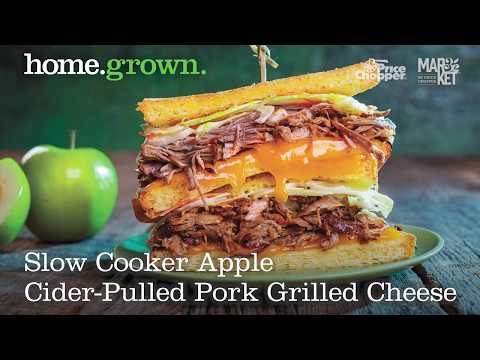 Slow Cooker Apple Cider Pulled Pork Grilled Cheese | Price Chopper Cooking How-To