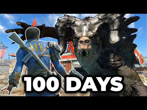 Can I Survive 100 Days in Hardcore Survival Mode? - Perfectly Balanced Fallout 4 Challenge