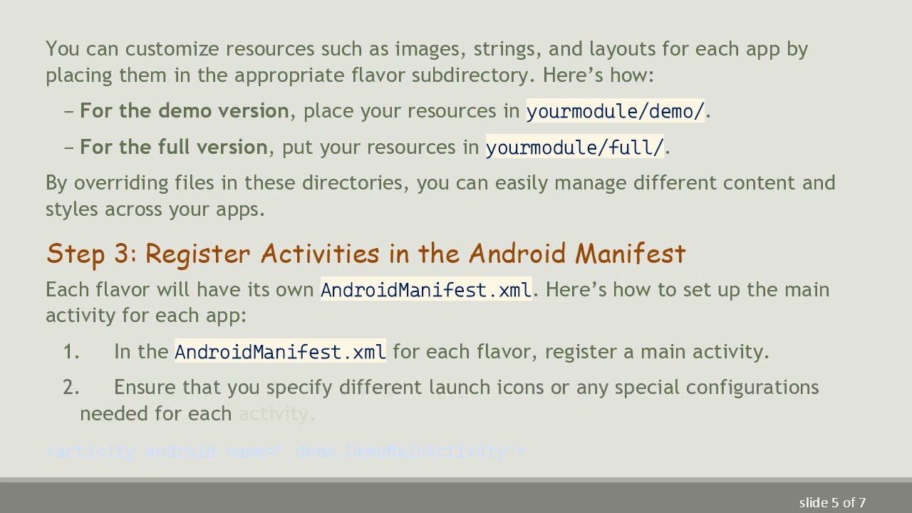 How to Create Multiple Apps within One Android Project
