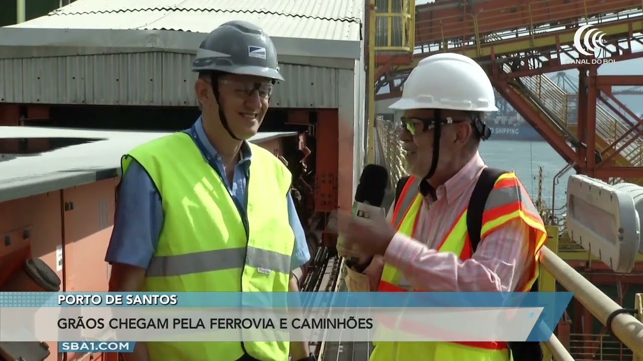 Saiba como funciona o transporte de cargas no Porto de Santos