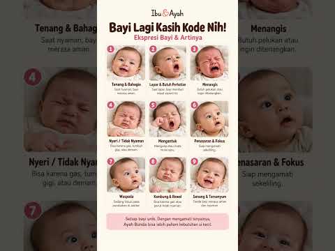 9 Ekspresi Bayi dan Artinya, Jangan Sampai Salah Membaca Kodenya #ibudanayah
