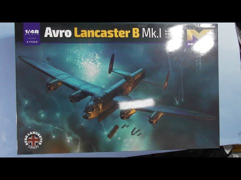 Sprue Review HK Models 1/48 Avro Lancaster B Mk1 100% New Tool