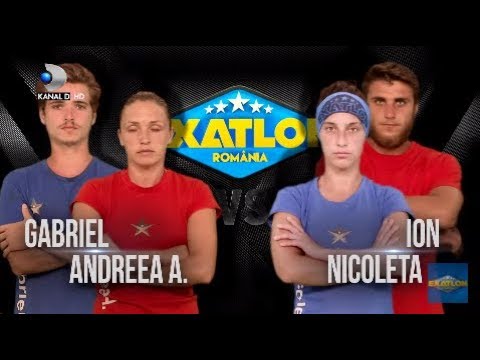 Exatlon Romania(01.06)-Dueluri de exceptie in ultimul JOC SPECIAL! Se da totul pe traseu! Partea 2