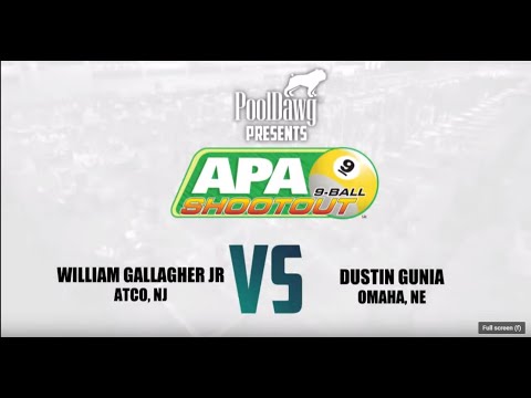 2019 APA 9-Ball Shootout Championship - Black Tier Finals - American Poolplayers Association