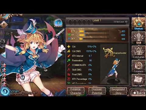 Tales of Erin--Virian (free 5-star water sharpshooter)