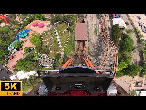 On-ride point of view of Goliath