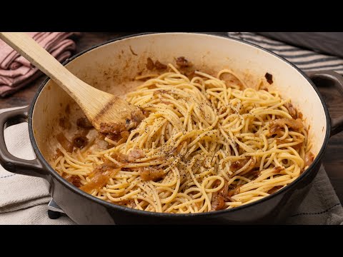 Simple Caramelized Onion Pasta Recipe