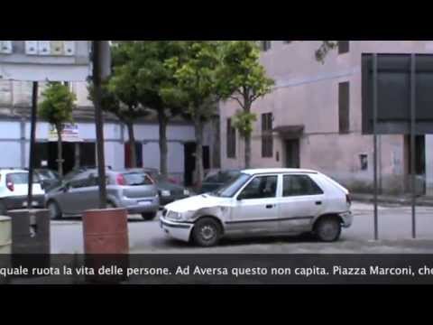 LO STATO PIETOSO NEL QUALE VERSA PIAZZA MARCONI AD AVERSA