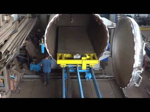 Krish engineering horizontal autoclave machine