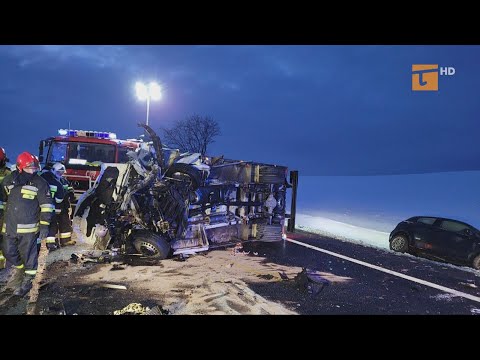 Tragiczny wypadek w powiecie tczewskim - Tv Tetka Tczew HD